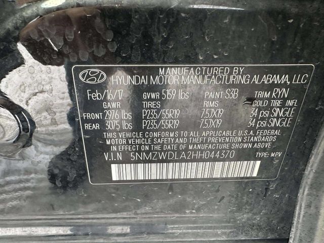 2017 Hyundai Santa Fe Sport 2.0T Ultimate Automatic AWD - 22982285 - 33