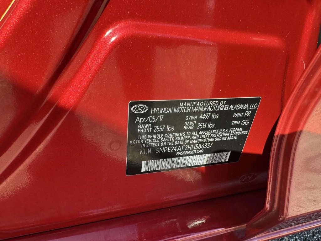 2017 Hyundai Sonata Base 4dr Sedan - 23011250 - 22