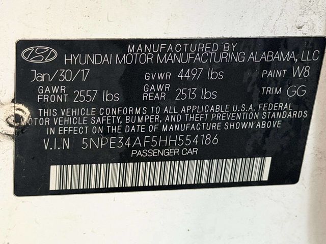 2017 Hyundai Sonata Sport 2.4L - 23011855 - 18