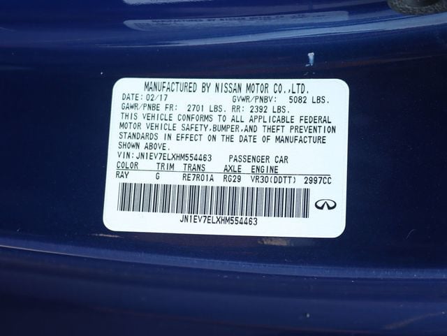 2017 INFINITI Q60 3.0t Premium Plus AWD - 22912447 - 32