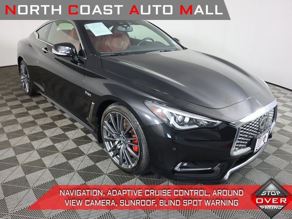 2017 Used Infiniti Q60 Red Sport 400 At North Coast Auto Mall Serving Akron Oh Iid 20905145