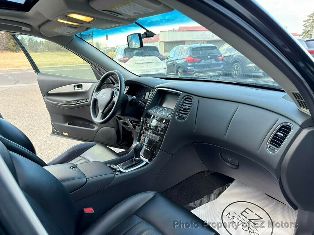 2017 INFINITI QX50 69122 KM! ONE OWNER! CERTIFIED! - 22937416 - 17