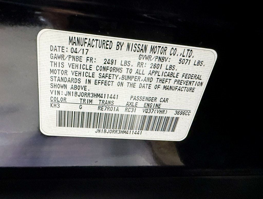 2017 INFINITI QX50 AWD - 22941357 - 40