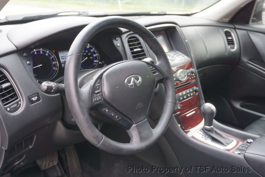 2017 INFINITI QX50 AWD NAVIGATION 360 CAMERAS HEATED SEATS SUNROOF  - 23033217 - 13
