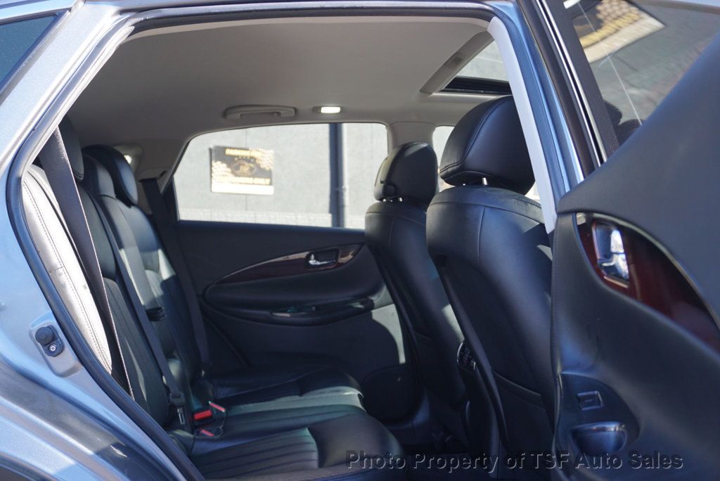 2017 INFINITI QX50 AWD NAVIGATION REAR CAMERA HEATED SEATS SUNOOF LEATHER  - 22974492 - 12