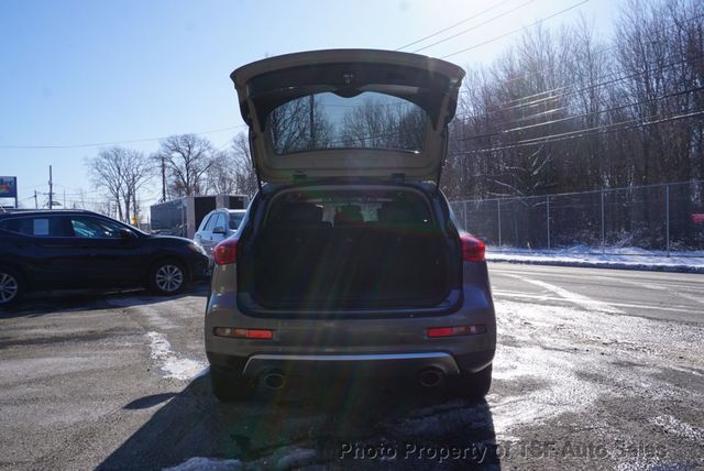 2017 INFINITI QX50 AWD NAVIGATION REAR CAMERA HEATED SEATS SUNOOF LEATHER  - 22974492 - 33