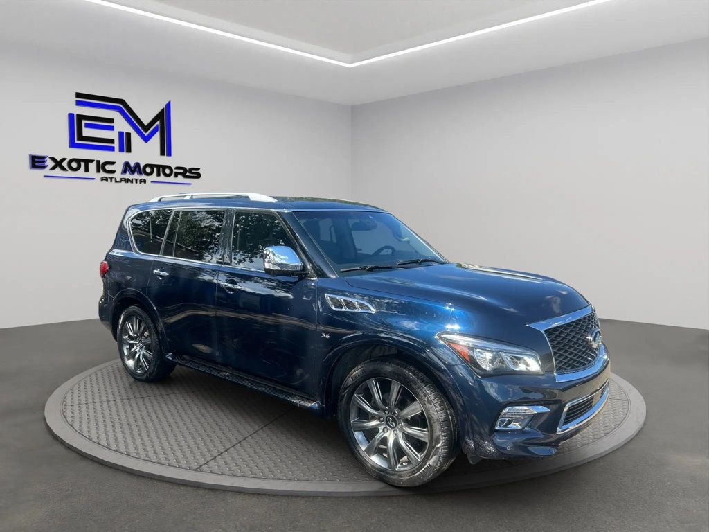 2017 INFINITI QX80 SIGNATURE EDITION, NAVI SYS, BOSE SOUND, AROUND VIEW CAM, LTHR!! - 23078268 - 6