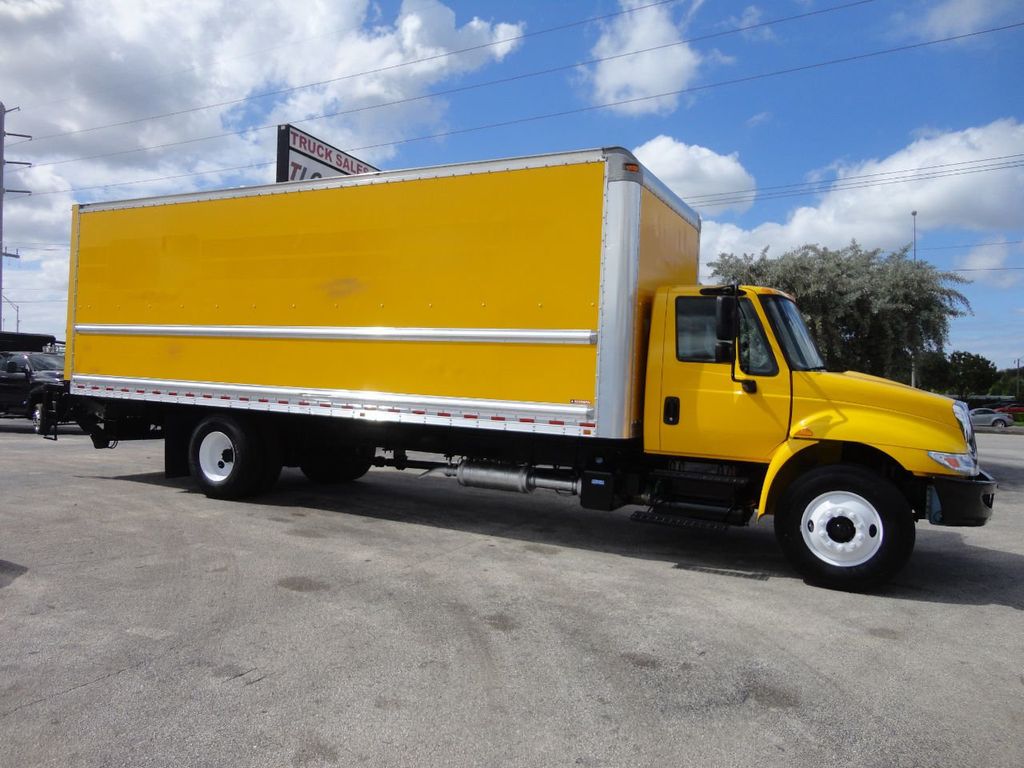 2017 Used International 4300 26FT DRY BOX TRUCK.LIFTGATE.CARGO TRUCK. 6.7L CUMMINS. at Tri