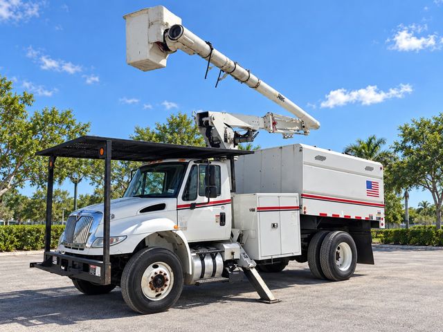 2017 International 4300 w/ Altec LR7 56, 56 ft Forestry Bucket Landscape Truck - 23094233 - 1