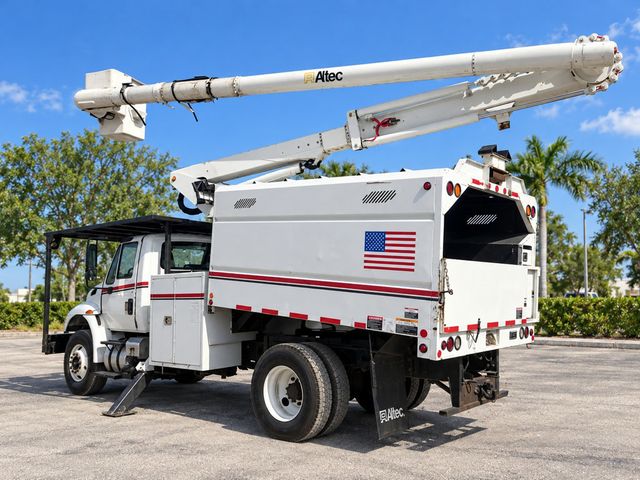 2017 International 4300 w/ Altec LR7 56, 56 ft Forestry Bucket Landscape Truck - 23094233 - 2