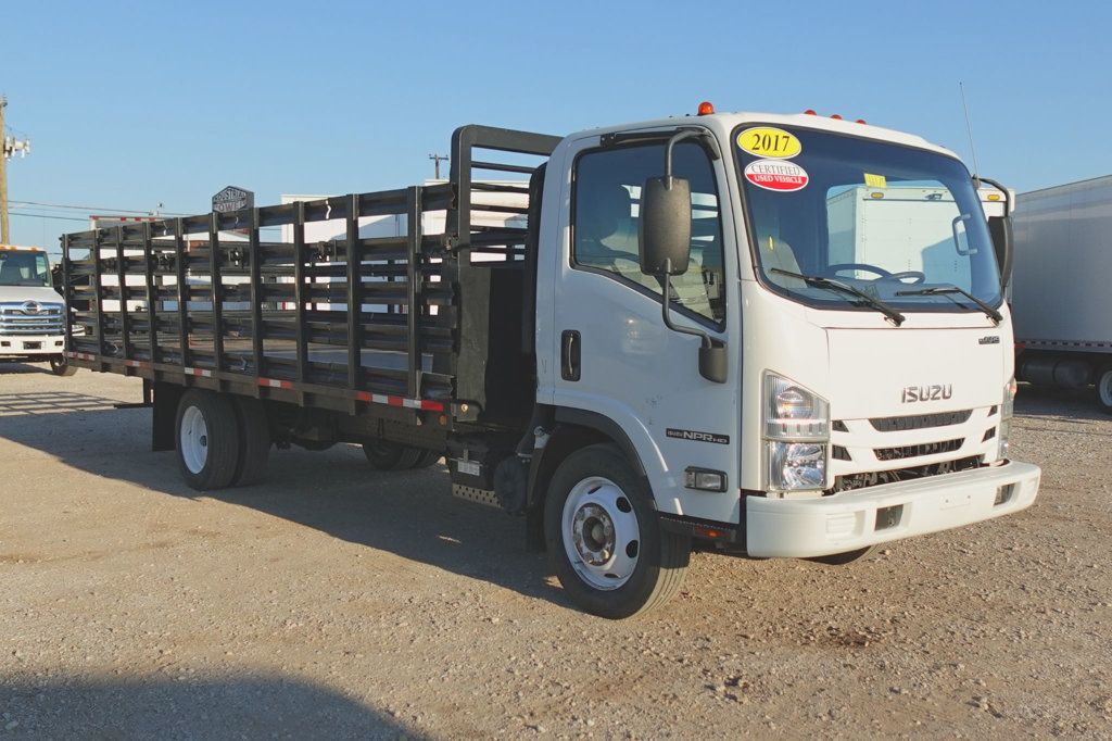 2017 Isuzu NPR HD (20ft Stakebed with ICC Bumper) - 22416001 - 0