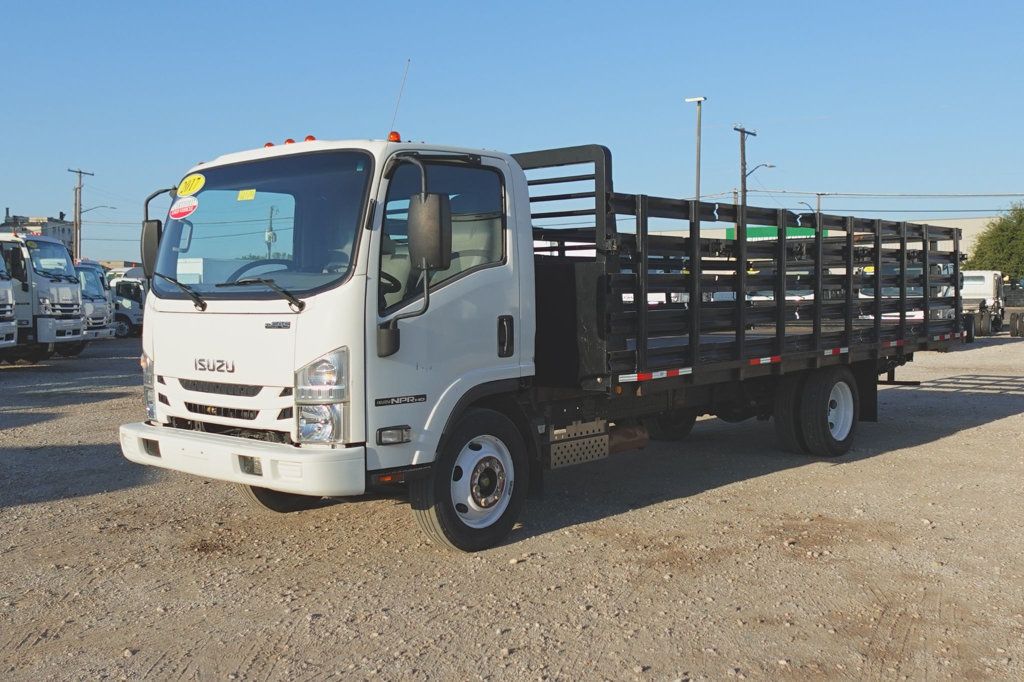 2017 Isuzu NPR HD (20ft Stakebed with ICC Bumper) - 22416001 - 2