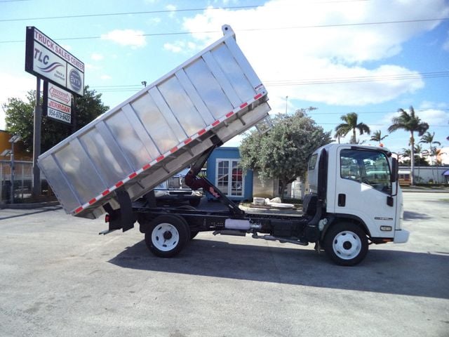 2017 Isuzu NPR HD GAS.*NEW* 14FT ALUM DUMP TRUCK LANDSCAPE.14,500LB GVWR - 22751715 - 23