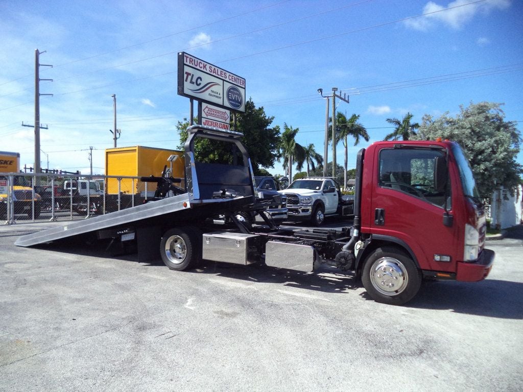 2017 Isuzu NPR XD 19FT JERRDAN ALUMINUM ROLLBACK TOW TRUCK - 22632646 - 27