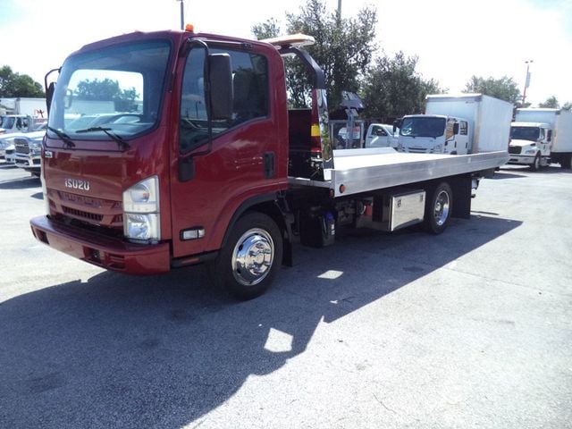 2017 Isuzu NPR XD 19FT JERRDAN ALUMINUM ROLLBACK TOW TRUCK - 22632646 - 2