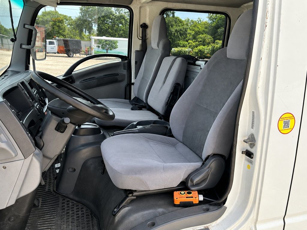 2017 Isuzu NPR XD CREW diesel w/ 14ft Landscape Body Aluminum dump Truck - 23084045 - 2