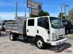 2017 Isuzu NPR XD CREW diesel w/ 14ft Landscape Body Aluminum dump Truck - 23090480 - 0