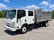 2017 Isuzu NPR XD CREW diesel w/ 14ft Landscape Body Aluminum dump Truck - 23090480 - 2