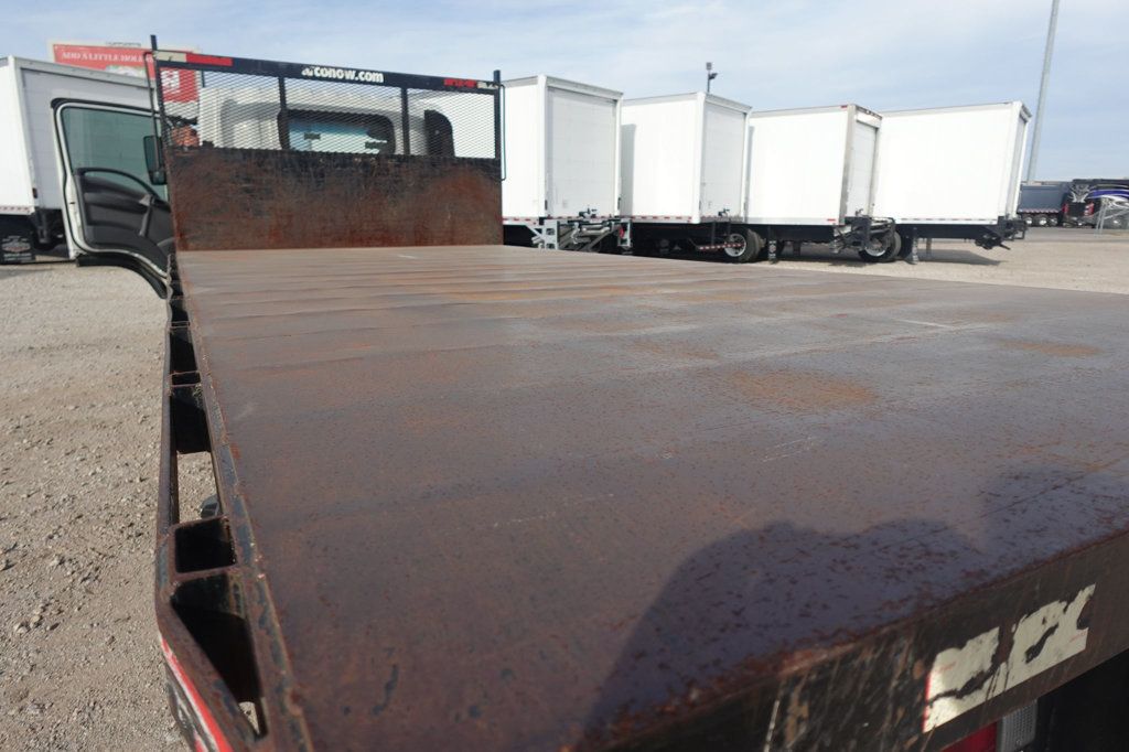 2017 Isuzu NRR (18ft Flatbed dump ICC Bumper) - 22969718 - 21