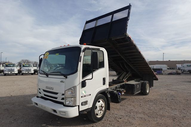 2017 Isuzu NRR (18ft Flatbed dump ICC Bumper) - 22969718 - 28