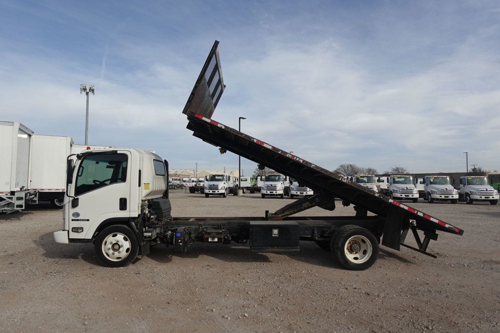 2017 Isuzu NRR (18ft Flatbed dump ICC Bumper) - 22969718 - 35