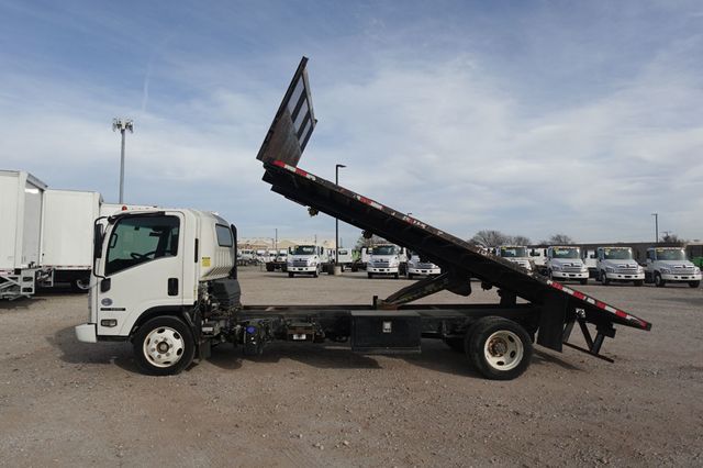 2017 Isuzu NRR (18ft Flatbed dump ICC Bumper) - 22969718 - 35