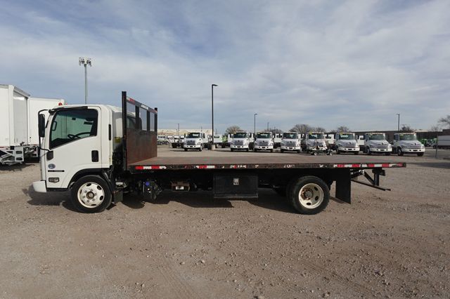 2017 Isuzu NRR (18ft Flatbed dump ICC Bumper) - 22969718 - 4