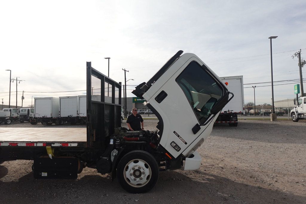 2017 Isuzu NRR (18ft Flatbed dump ICC Bumper) - 22969718 - 66