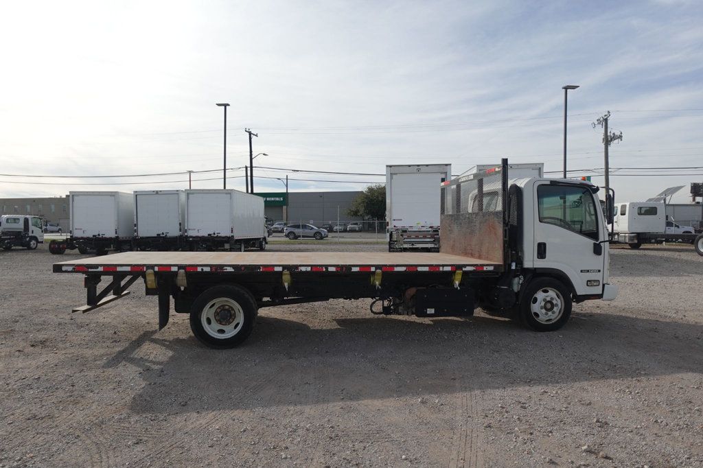 2017 Isuzu NRR (18ft Flatbed dump ICC Bumper) - 22969718 - 8