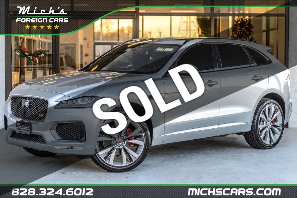 Used 2017 deals jaguar f pace