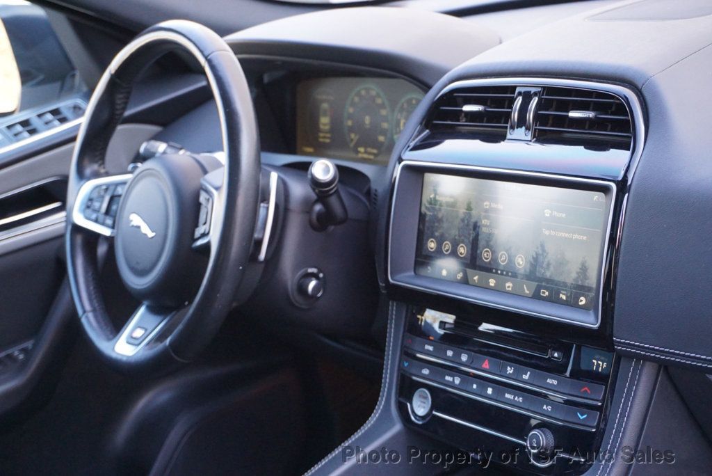 2017 Jaguar F-PACE S AWD CARPLAY REAR CAM NAVIGATION HEATED SEATS  - 22981361 - 19
