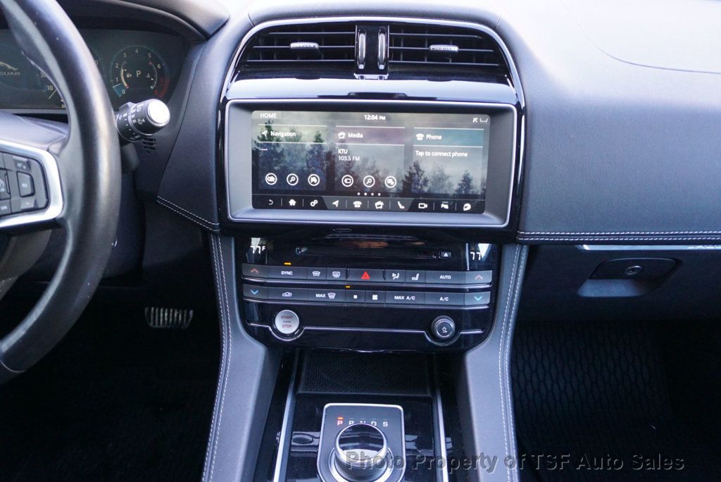 2017 Jaguar F-PACE S AWD CARPLAY REAR CAM NAVIGATION HEATED SEATS  - 22981361 - 20