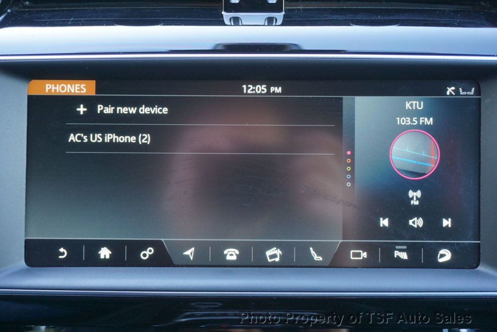 2017 Jaguar F-PACE S AWD CARPLAY REAR CAM NAVIGATION HEATED SEATS  - 22981361 - 25