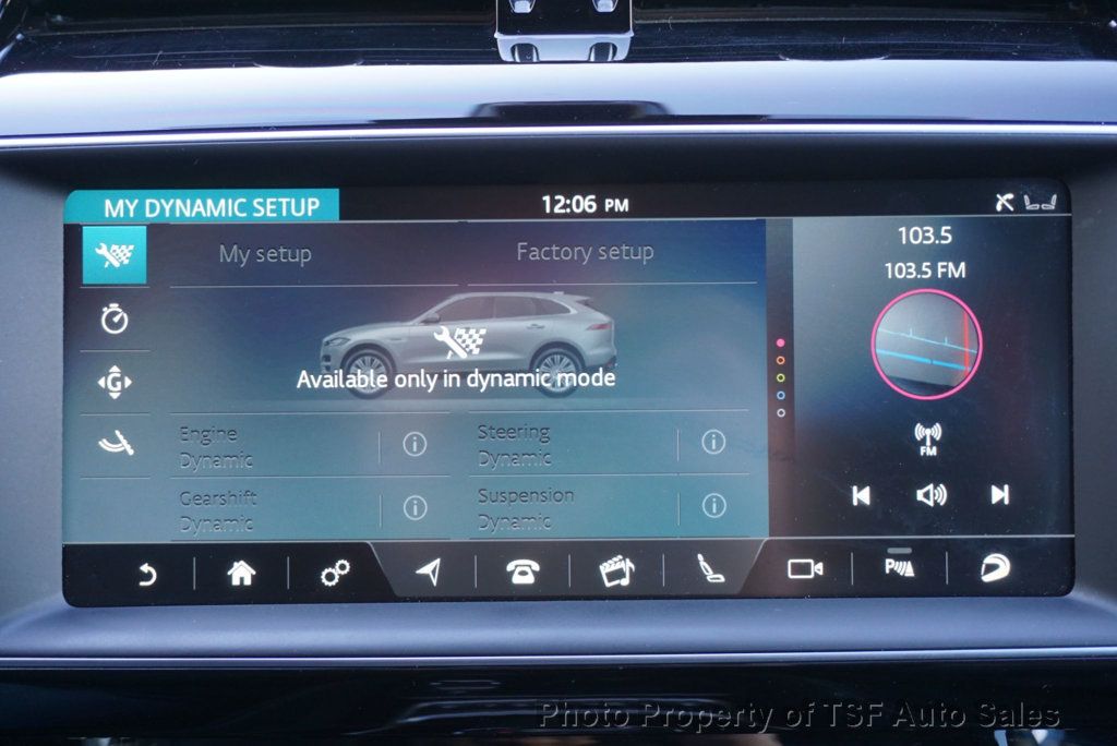 2017 Jaguar F-PACE S AWD CARPLAY REAR CAM NAVIGATION HEATED SEATS  - 22981361 - 28