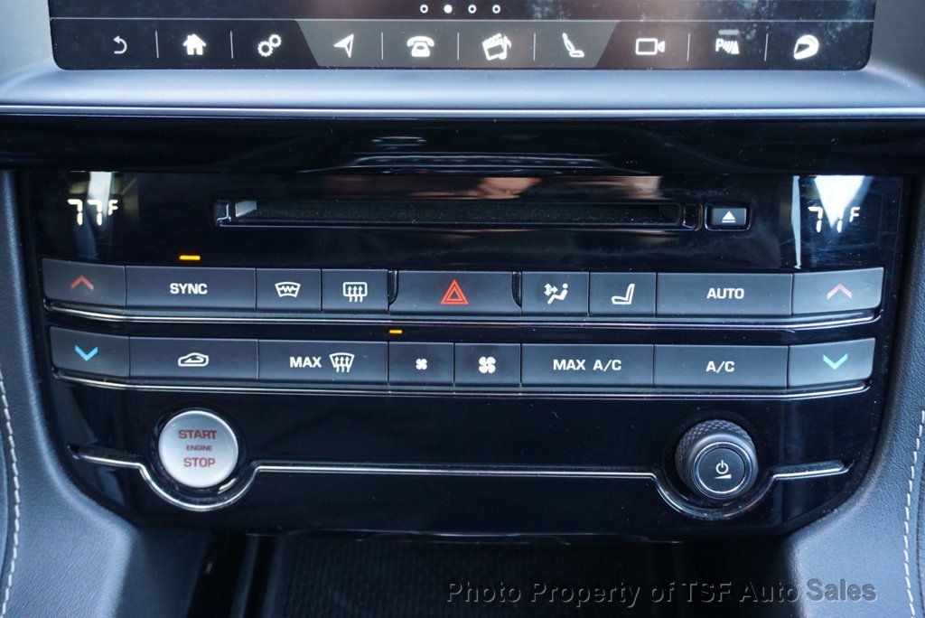 2017 Jaguar F-PACE S AWD CARPLAY REAR CAM NAVIGATION HEATED SEATS  - 22981361 - 31