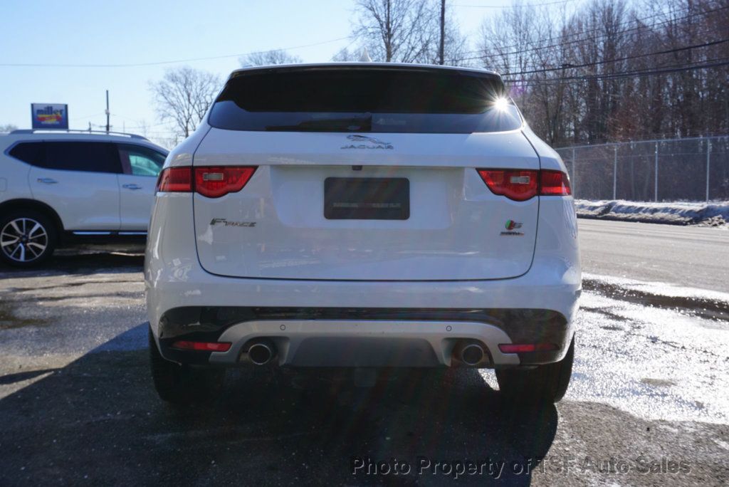 2017 Jaguar F-PACE S AWD CARPLAY REAR CAM NAVIGATION HEATED SEATS  - 22981361 - 5