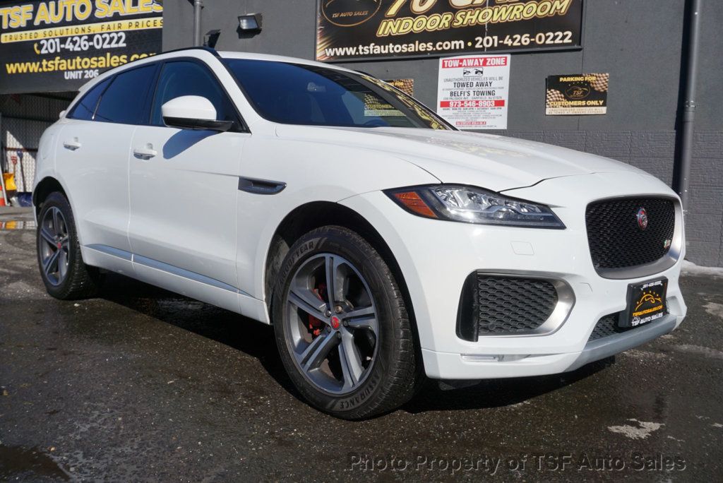 2017 Jaguar F-PACE S AWD CARPLAY REAR CAM NAVIGATION HEATED SEATS  - 22981361 - 8