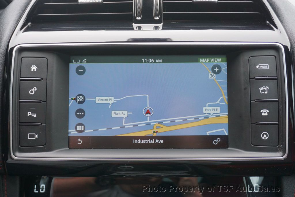 2017 Jaguar F-PACE S AWD RED LEATHER NAVI REAR CAM MERIDIAN SOUND PANO ROOF XENONS  - 22871298 - 20