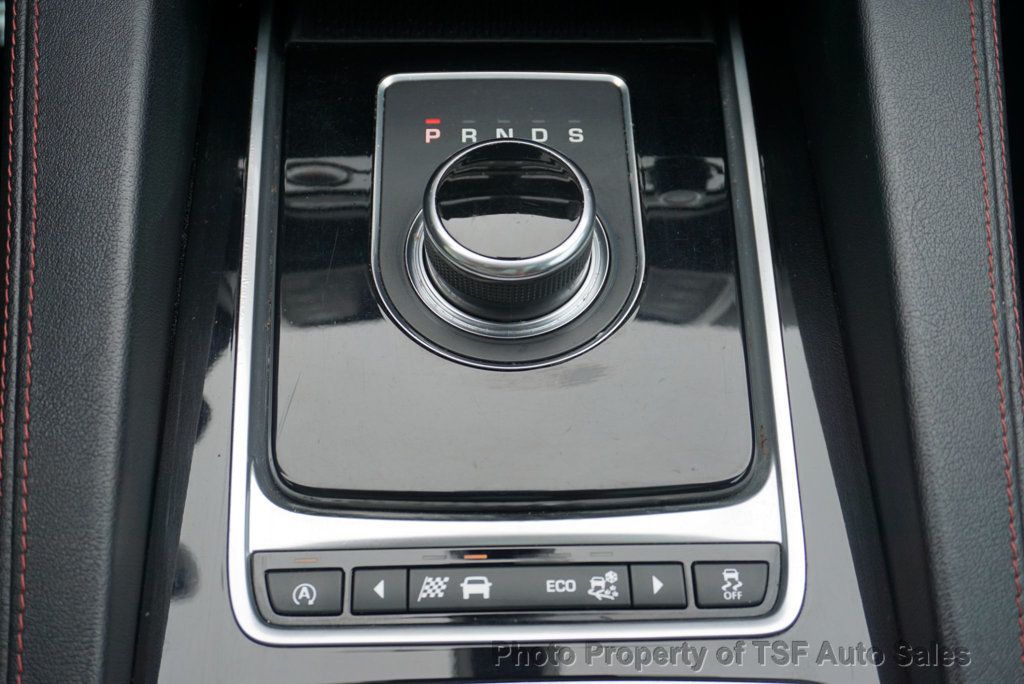 2017 Jaguar F-PACE S AWD RED LEATHER NAVI REAR CAM MERIDIAN SOUND PANO ROOF XENONS  - 22871298 - 28