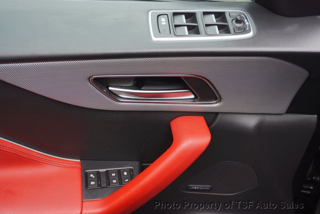 2017 Jaguar F-PACE S AWD RED LEATHER NAVI REAR CAM MERIDIAN SOUND PANO ROOF XENONS  - 22871298 - 36