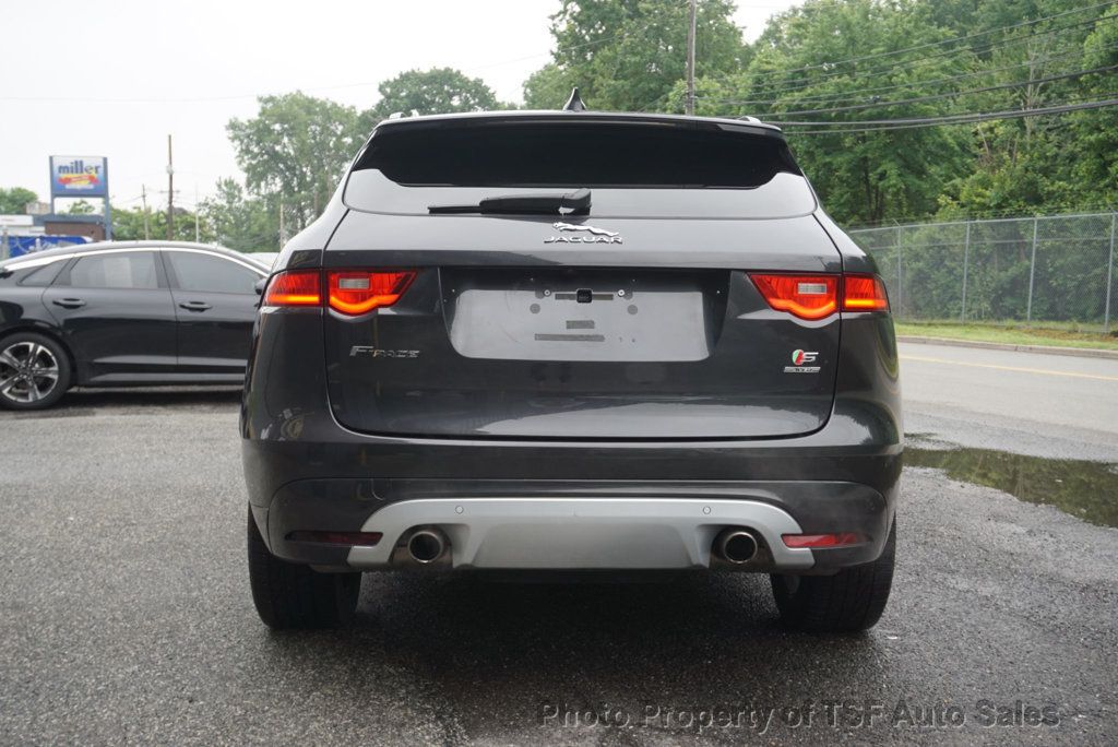 2017 Jaguar F-PACE S AWD RED LEATHER NAVI REAR CAM MERIDIAN SOUND PANO ROOF XENONS  - 22871298 - 5