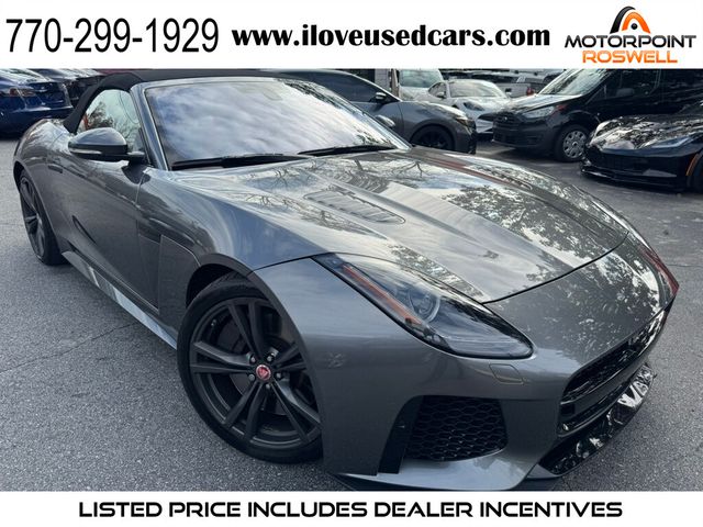 2017 Jaguar F-TYPE Convertible Automatic SVR AWD - 22703829 - 0