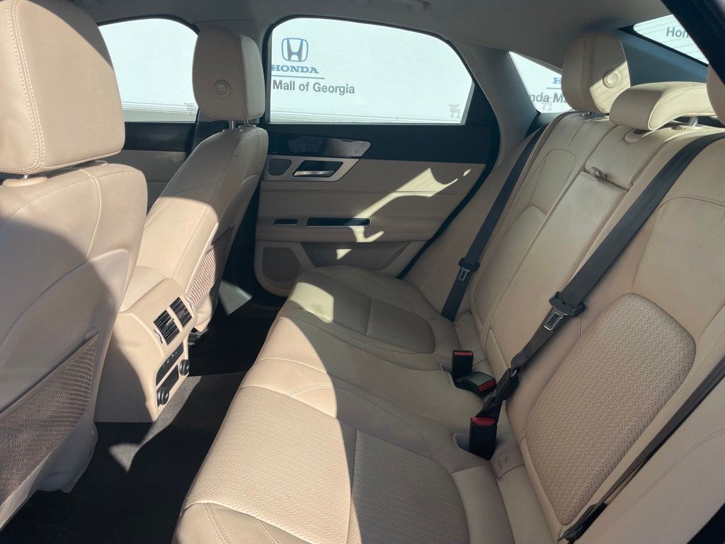 How to Fold Jaguar XF Rear Seats