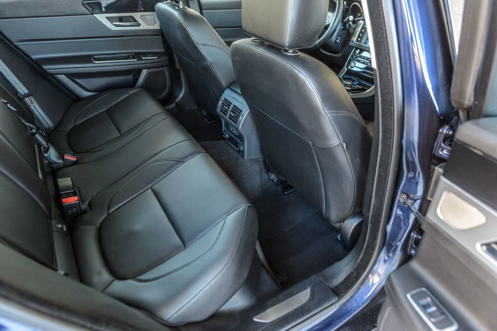 How to Fold Jaguar XF Rear Seats