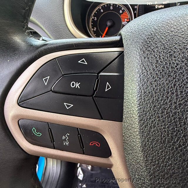 2017 Jeep Cherokee ALTITUDE 4X4 W/QUICK ORDER PKG, SIRIUS RADIO PKG - 22996234 - 25