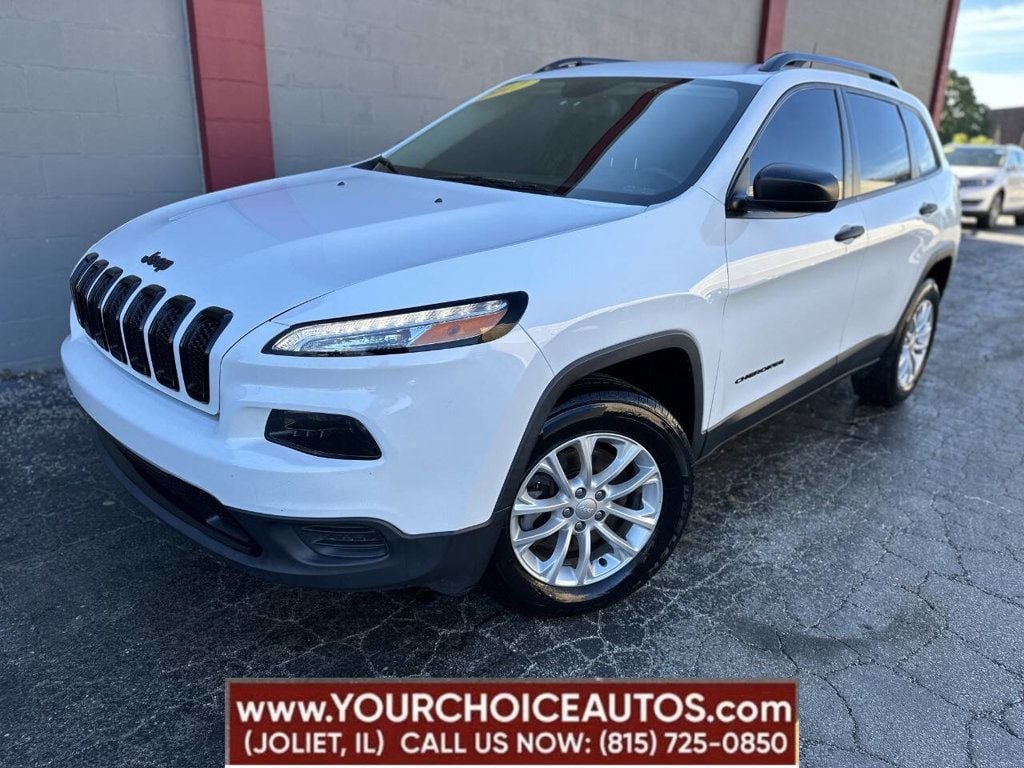 2017 Jeep Cherokee Sport 4x4 - 22582163 - 0