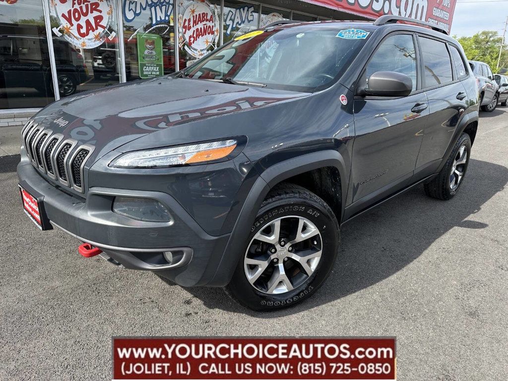 2017 Jeep Cherokee Trailhawk 4x4 4dr SUV - 22842502 - 0