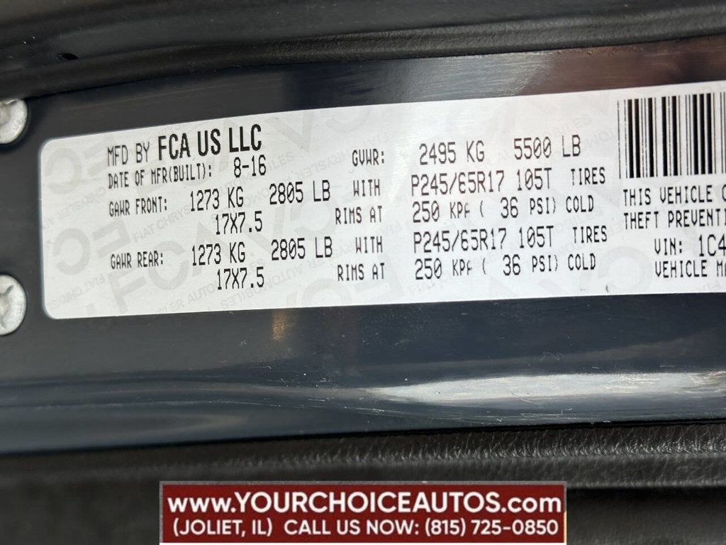 2017 Jeep Cherokee Trailhawk 4x4 4dr SUV - 22842502 - 17