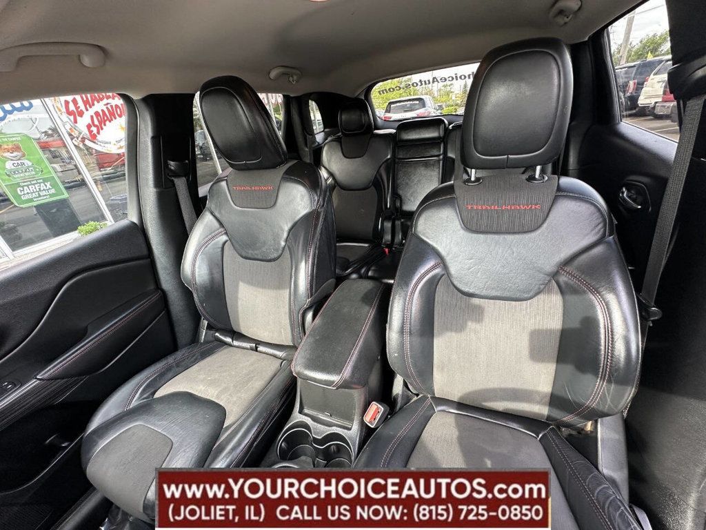 2017 Jeep Cherokee Trailhawk 4x4 4dr SUV - 22842502 - 18