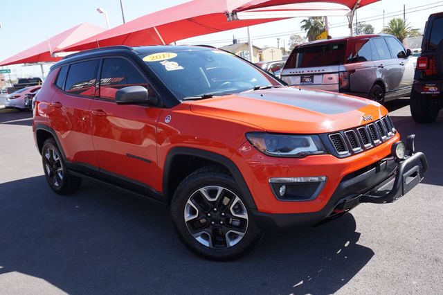 2017 Jeep Compass 4WD, TRAILHAWK, NAVIGATION, BACKUP CAMERA, PREMIUM WHEELS - 23072430 - 1